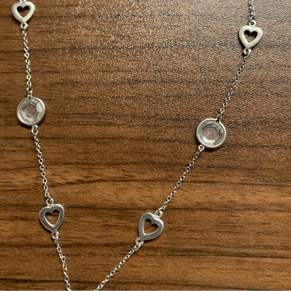 Stella and dot silver heart necklace - Picture 6 of 7